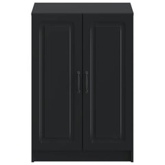 vidaXL Shoe Cabinet UTRECHT 59.5 x 39.5 x 87 cm Engineered Wood Black 4