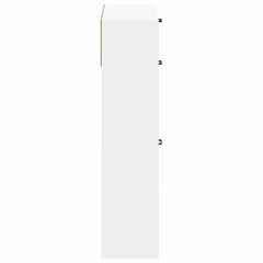 vidaXL Shoe Cabinet UTRECHT 78 x 24 x 100 cm Engineered Wood White 5