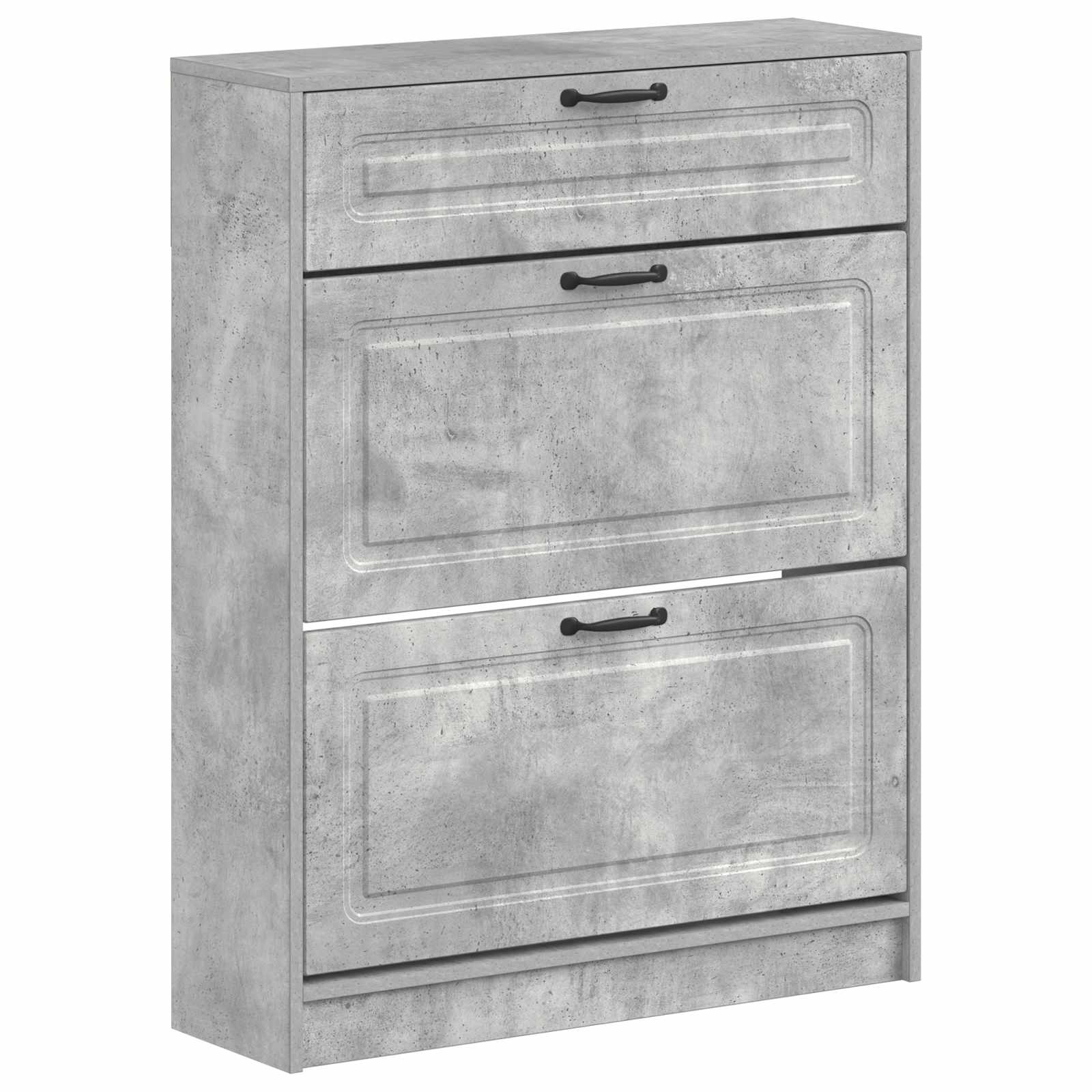 vidaXL Shoe Cabinet UTRECHT 78 x 24 x 100 cm Engineered Wood 2