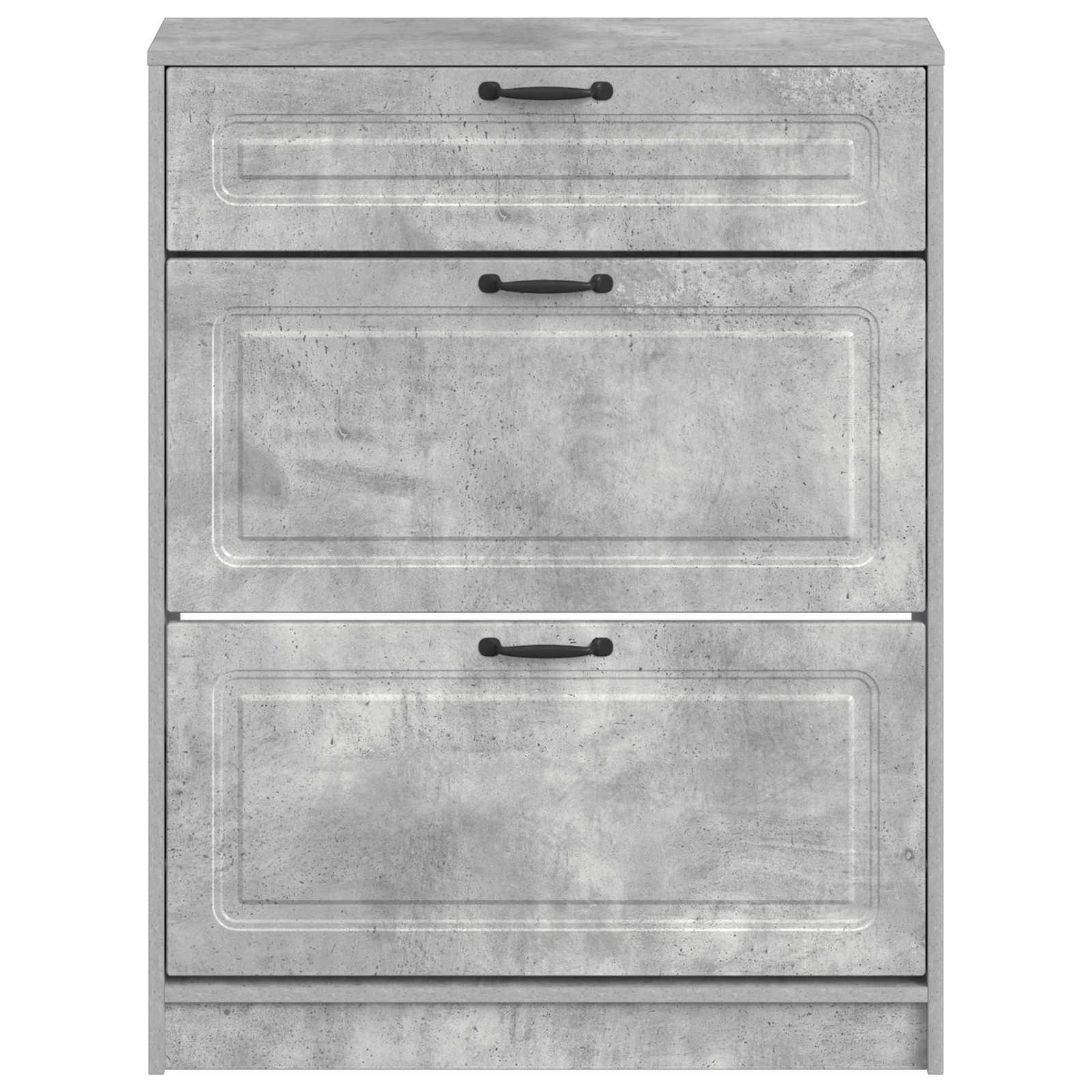 vidaXL Shoe Cabinet UTRECHT 78 x 24 x 100 cm Engineered Wood 4