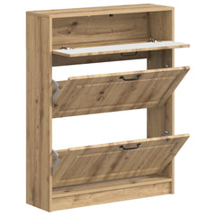 vidaXL Shoe Cabinet UTRECHT 78 x 24 x 100 cm Engineered Wood 3