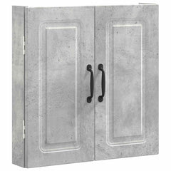 vidaXL Dartboard Cabinet UTRECHT Concrete Grey 52.5 x 10.5 x 53.5 cm 4