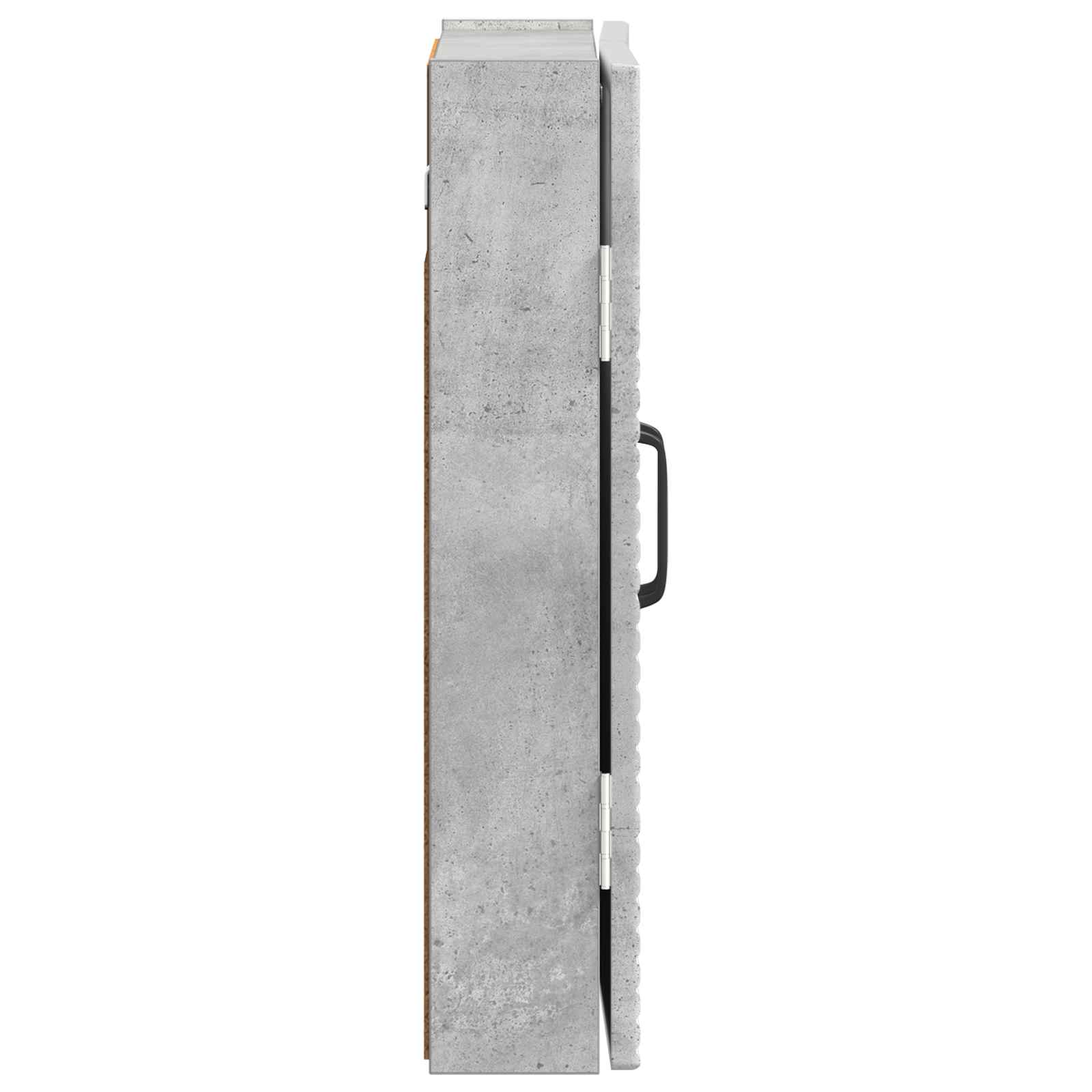 vidaXL Dartboard Cabinet UTRECHT Concrete Grey 52.5 x 10.5 x 53.5 cm 5