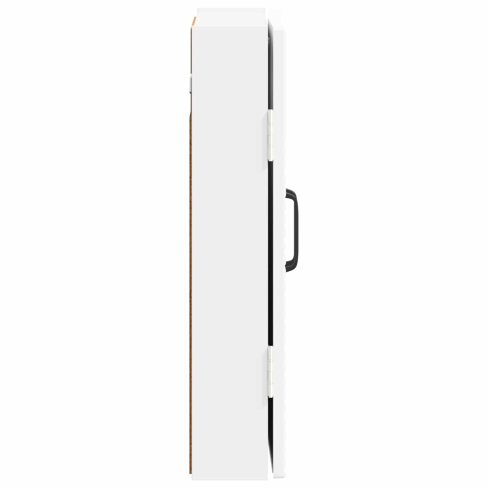 vidaXL Dartboard Cabinet UTRECHT High Gloss White Engineered Wood 5