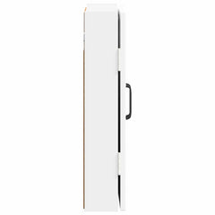 vidaXL Dartboard Cabinet UTRECHT High Gloss White Engineered Wood 5