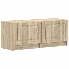vidaXL TV Cabinet Sonoma Oak Engineered Wood 2