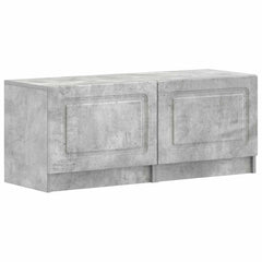 vidaXL TV Cabinet Concrete Grey Engineered Wood 2