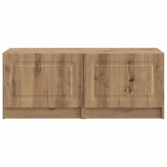 vidaXL TV Cabinet Artisan Oak Engineered Wood 5