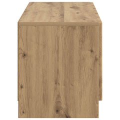 vidaXL TV Cabinet Artisan Oak Engineered Wood 6