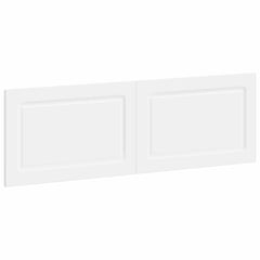 vidaXL Wall-Mounted Headboard UTRECHT White Engineered Wood 2