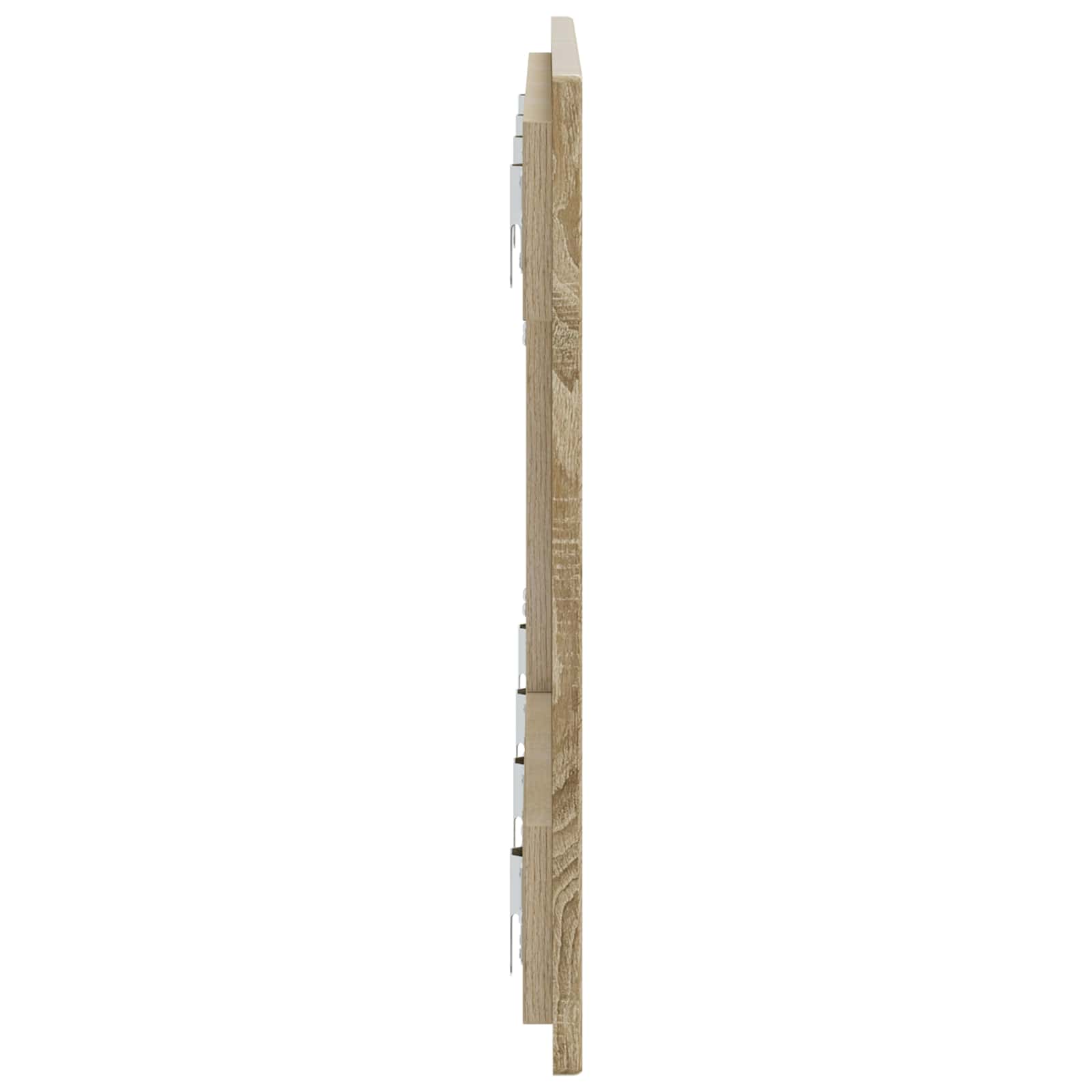 vidaXL Wall-Mounted Headboard UTRECHT Sonoma Oak Engineered Wood 4
