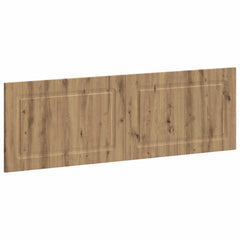 vidaXL Wall-Mounted Headboard UTRECHT Artisan Oak Engineered Wood 2