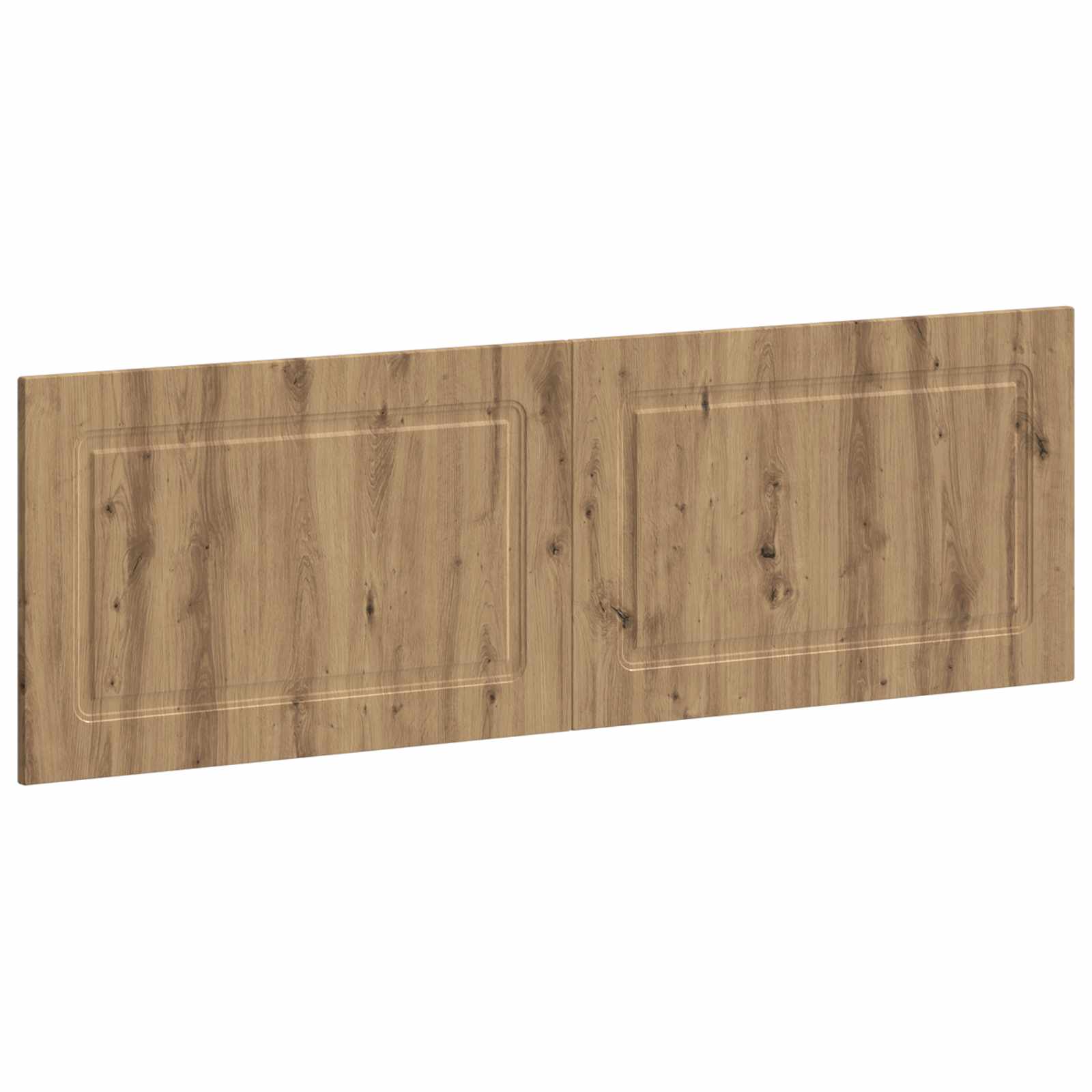 vidaXL Wall-Mounted Headboard UTRECHT Artisan Oak Engineered Wood 2