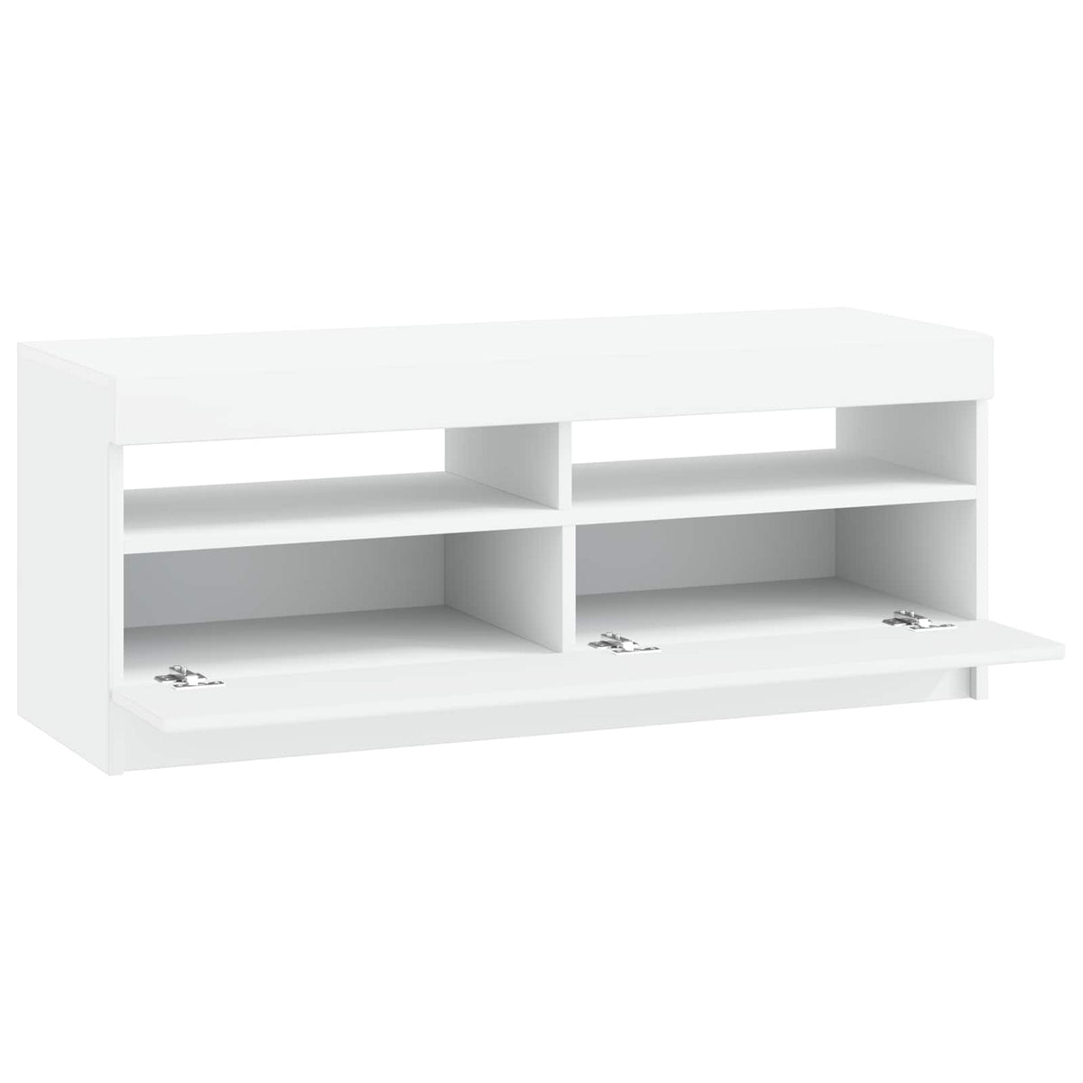 LED TV Cabinet Engineered Wood White