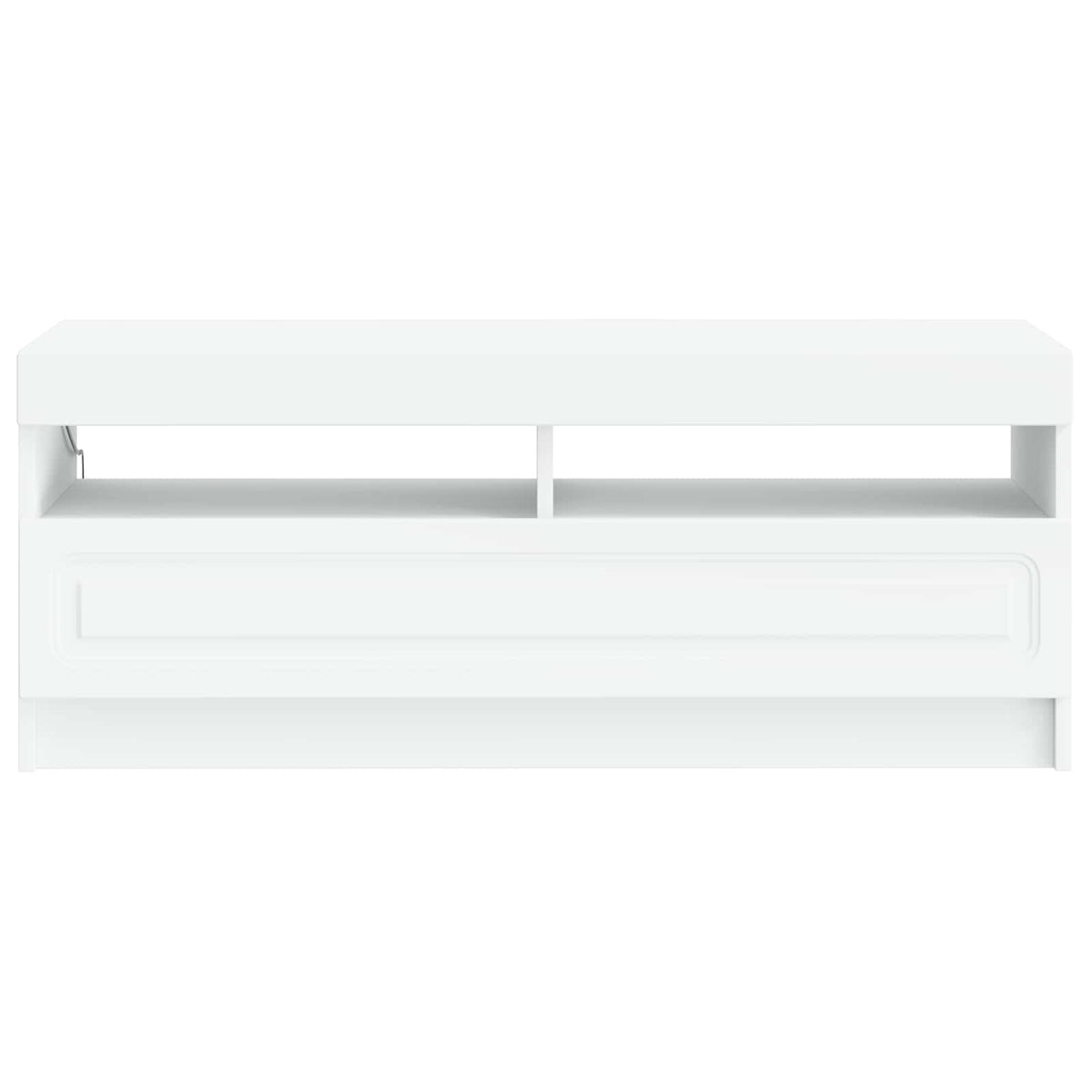 LED TV Cabinet Engineered Wood White