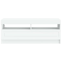 LED TV Cabinet Engineered Wood White