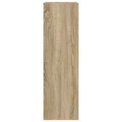 vidaXL Plant Stand Sonoma Oak 30 x 30 x 100 cm Engineered Wood 6