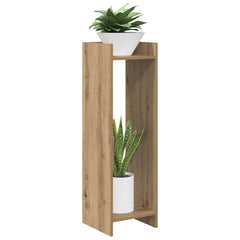 vidaXL Plant Stand Artisan Oak 30 x 30 x 100 cm Engineered Wood 3