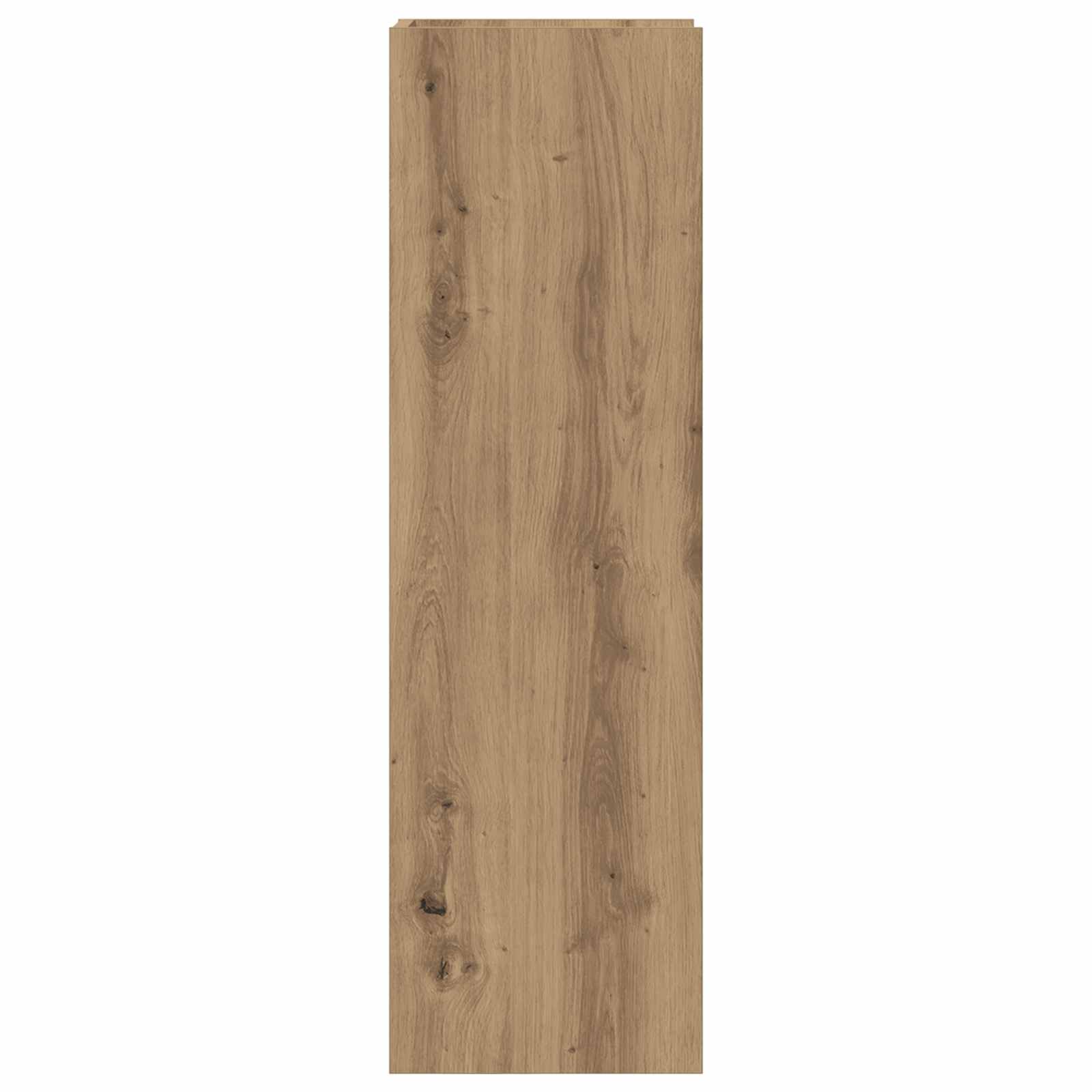 vidaXL Plant Stand Artisan Oak 30 x 30 x 100 cm Engineered Wood 6