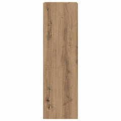vidaXL Plant Stand Artisan Oak 30 x 30 x 100 cm Engineered Wood 6