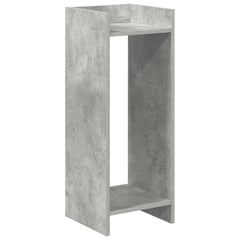 vidaXL Plant Stand 2 pcs Concrete Grey 30 x 30 x 80 cm Engineered Wood 5