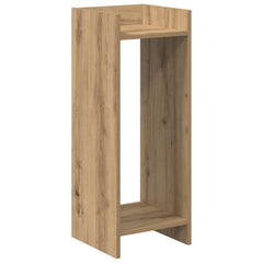 vidaXL Plant Stand 2 pcs Artisan Oak 30 x 30 x 80 cm Engineered Wood 5