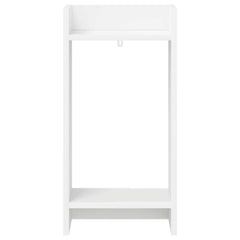 vidaXL Plant Stand 2 pcs White 30 x 30 x 60 cm Engineered Wood 6
