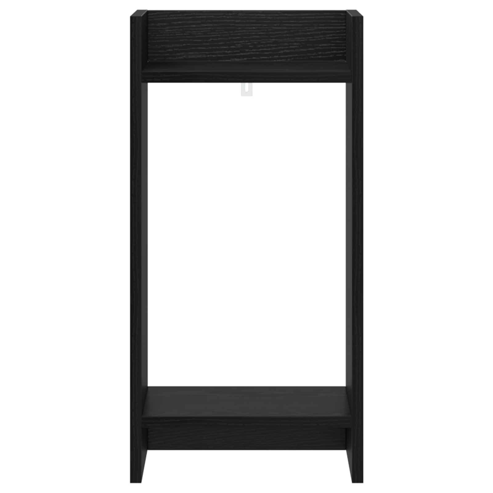 vidaXL Plant Stand Black Oak 30 x 30 x 60 cm Engineered Wood 6