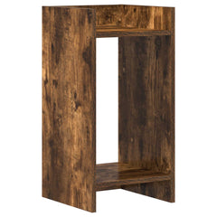vidaXL Plant Stand 2 pcs Smoked Oak 30 x 30 x 60 cm Engineered Wood 5