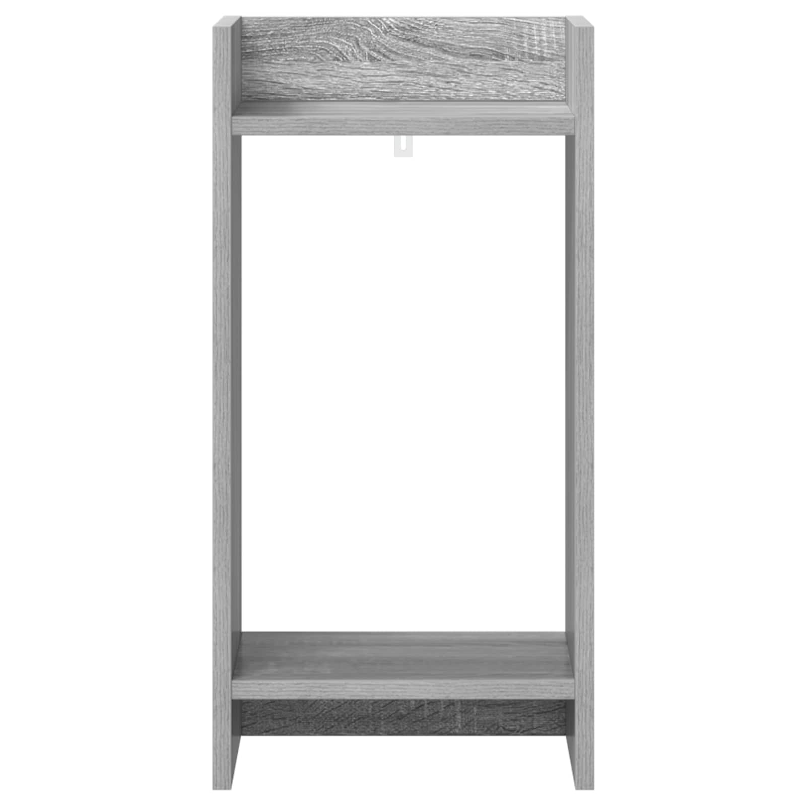 vidaXL Plant Stand 2 pcs Grey Sonoma 30 x 30 x 60 cm Engineered Wood 6