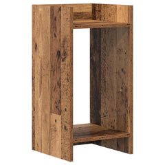 vidaXL Plant Stand 2 pcs Old Wood 30 x 30 x 60 cm Engineered Wood 5