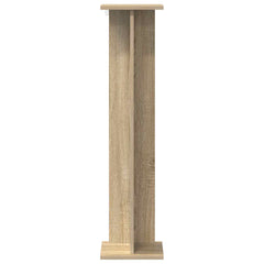 vidaXL Plant Stand 2 pcs Sonoma Oak 25 x 25.5 x 100.5 cm 6