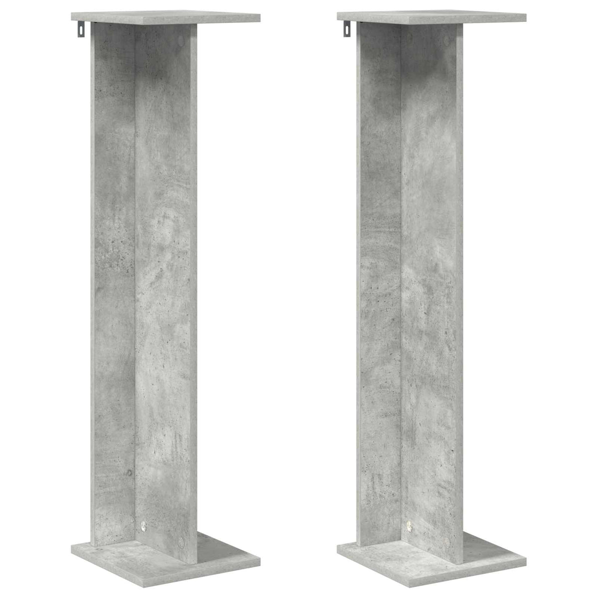 Plant Stand 2 25 x 25.5 x 100.5 cm Concrete grey