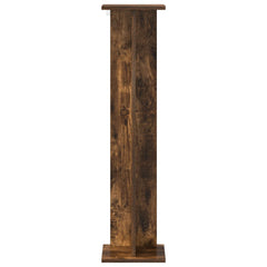 vidaXL Plant Stand 2 pcs Smoked Oak 25 x 25.5 x 100.5 cm 6