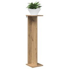 vidaXL Plant Stand 2 pcs Artisan Oak 25 x 25.5 x 100.5 cm 3