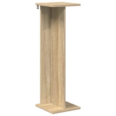 vidaXL Plant Stand 2 pcs Sonoma Oak 25 x 25.5 x 80.5 cm 5