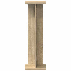 vidaXL Plant Stand 2 pcs Sonoma Oak 25 x 25.5 x 80.5 cm 6