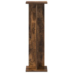vidaXL Plant Stand 2 pcs Smoked Oak 25 x 25.5 x 80.5 cm 6