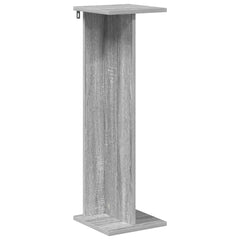 vidaXL Plant Stand 2 pcs Grey Sonoma 25 x 25.5 x 80.5 cm 5