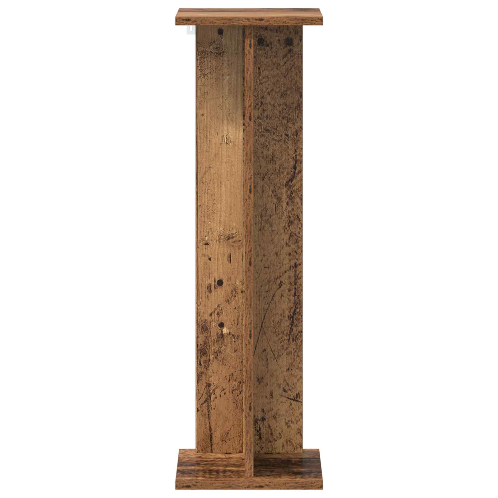 vidaXL Plant Stand 2 pcs Old Wood 25 x 25.5 x 80.5 cm Engineered Wood 6