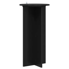 vidaXL Plant Stand 2 pcs Black 40 x 40 x 80 cm Engineered Wood 5
