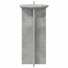 vidaXL Plant Stand 2 pcs Concrete Grey 29.5 x 29.5 x 60 cm 6