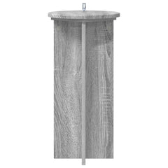 vidaXL Plant Stand 2 pcs Grey Sonoma 29.5 x 29.5 x 60 cm 6