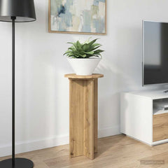 vidaXL Plant Stand 2 pcs Artisan Oak 29.5 x 29.5 x 60 cm 4
