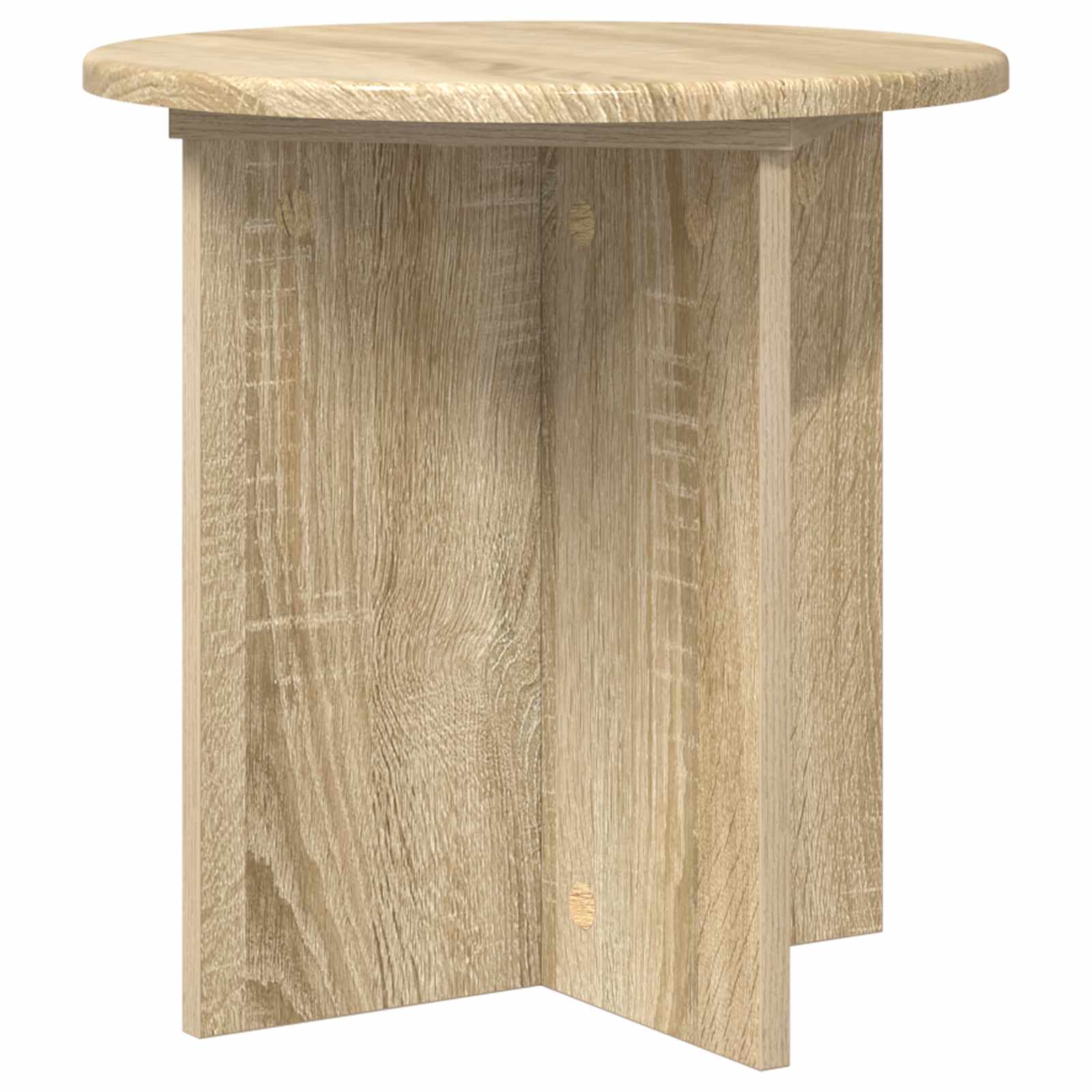vidaXL Plant Stand 2 pcs Sonoma Oak 40 x 40 x 40 cm Engineered Wood 5
