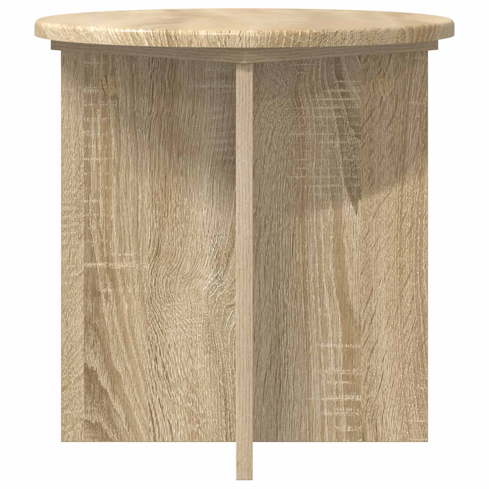 vidaXL Plant Stand 2 pcs Sonoma Oak 40 x 40 x 40 cm Engineered Wood 6