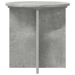 vidaXL Plant Stand 2 pcs Concrete Grey 40 x 40 x 40 cm Engineered Wood 6