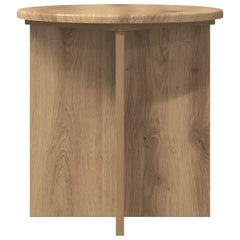 vidaXL Plant Stand 2 pcs Artisan Oak 40 x 40 x 40 cm Engineered Wood 6
