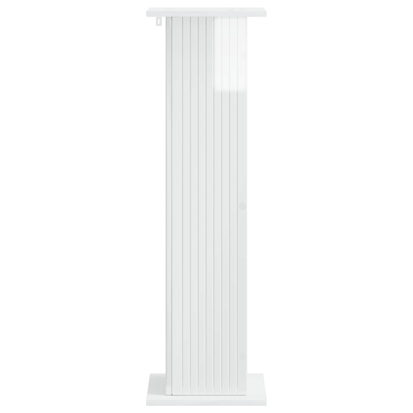 vidaXL Plant Stand High Gloss White 30.5 x 30 x 100.5 cm 5