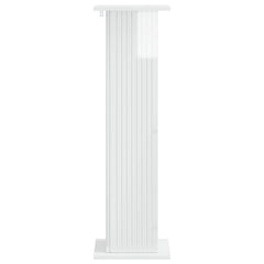 vidaXL Plant Stand High Gloss White 30.5 x 30 x 100.5 cm 5